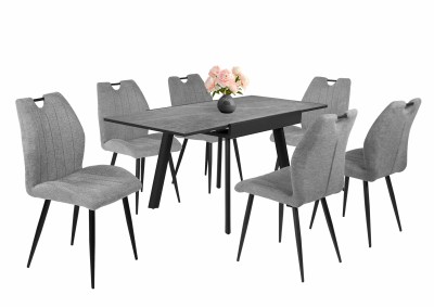 Diaz-asztal-vilagosszurke-Nelly-szek-szurke