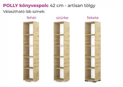 Polly könyvespolc fiore bútor szombathely