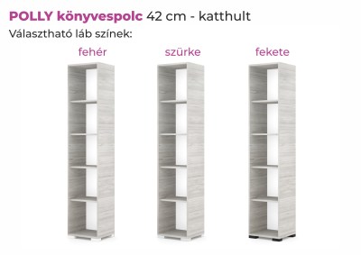 Polly könyvespolc fiore bútor szombathely