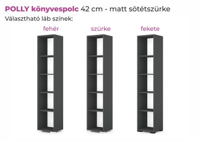 Polly könyvespolc fiore bútor szombathely