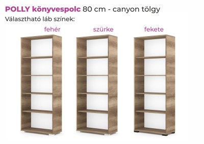 Polly könyvespolc fiore bútor szombathely