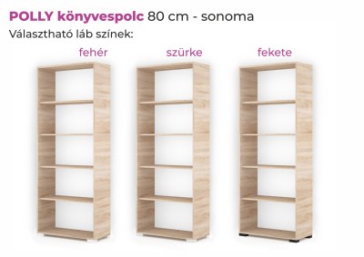 Polly könyvespolc fiore bútor szombathely